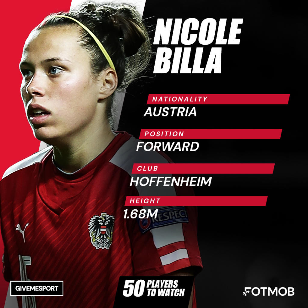 Austria player Nicole Billa