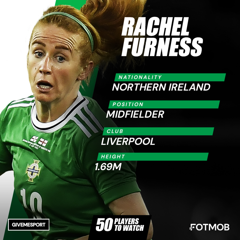 Northern Ireland player Rachel Furness
