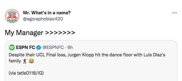 Liverpool fans react to Jurgen Klopp