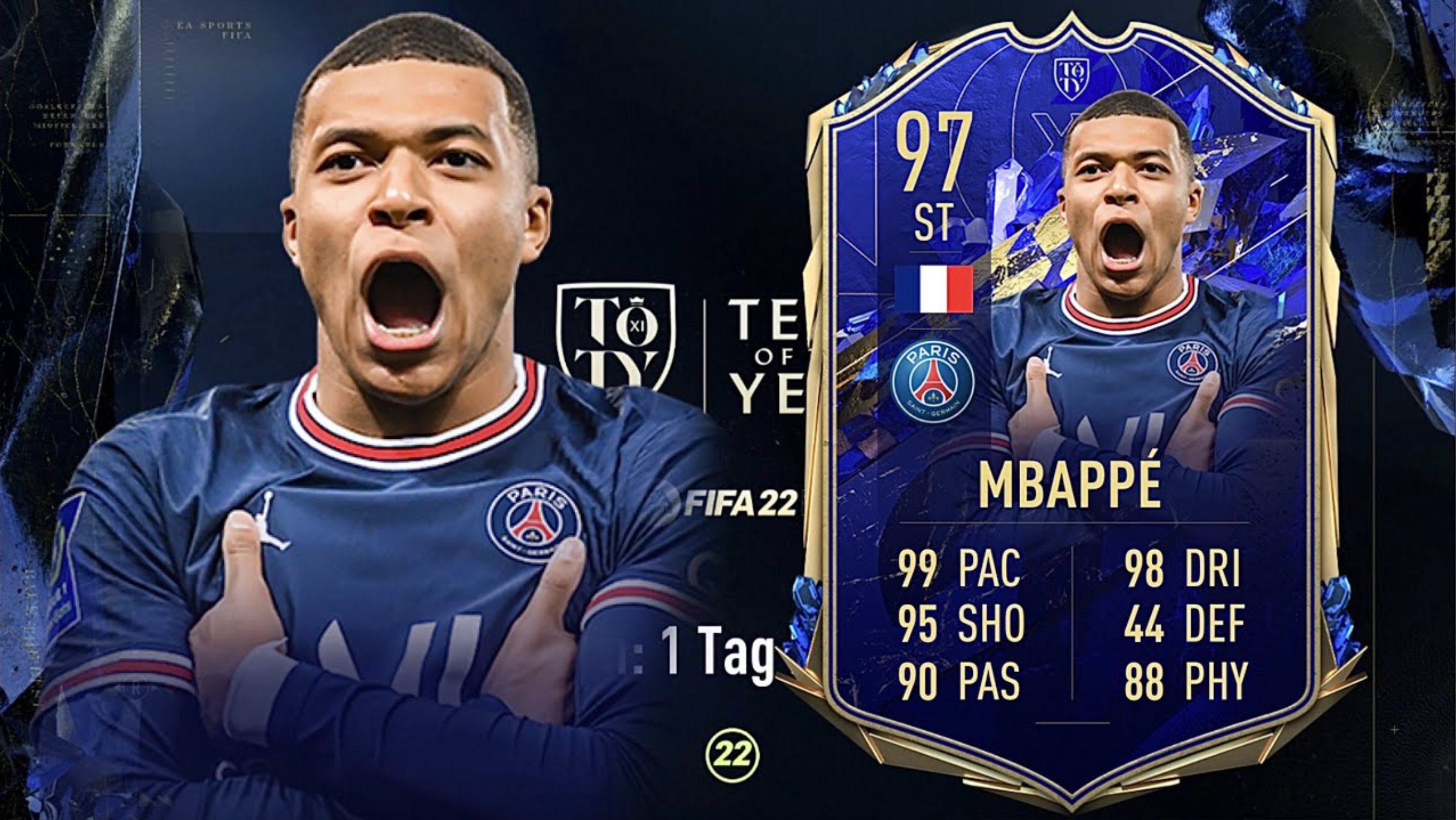 FIFA 22: How much does it cost to get Kylian Mbappe TOTY card?