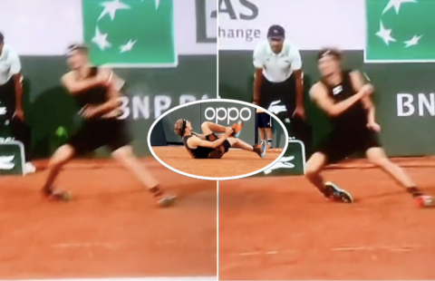 Zverev injury vs Rafael Nadal