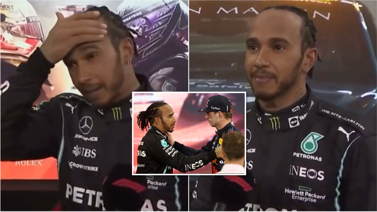 Lewis Hamilton's interview after controversial Abu Dhabi 2021 Grand Prix
