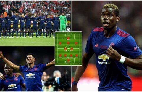 Marcus Rashford is now the only player left from Man Utd's 2017 Europa League-winning XI
