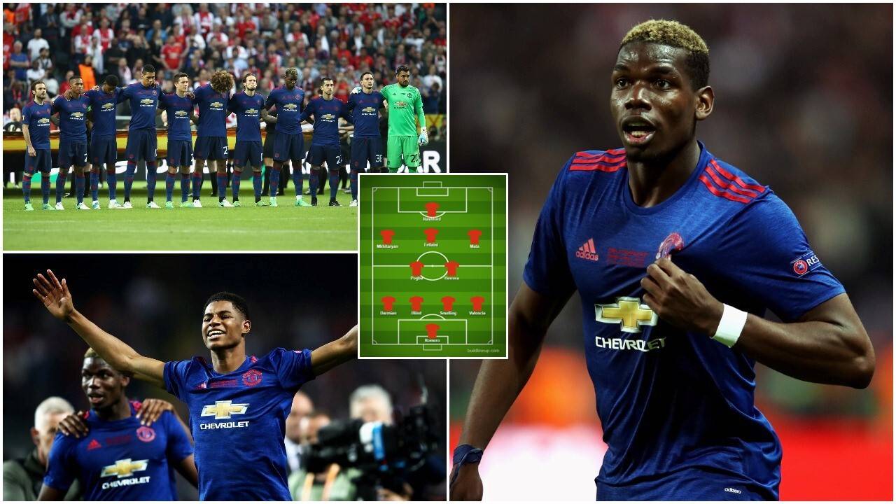 Marcus Rashford is now the only player left from Man Utd's 2017 Europa League-winning XI