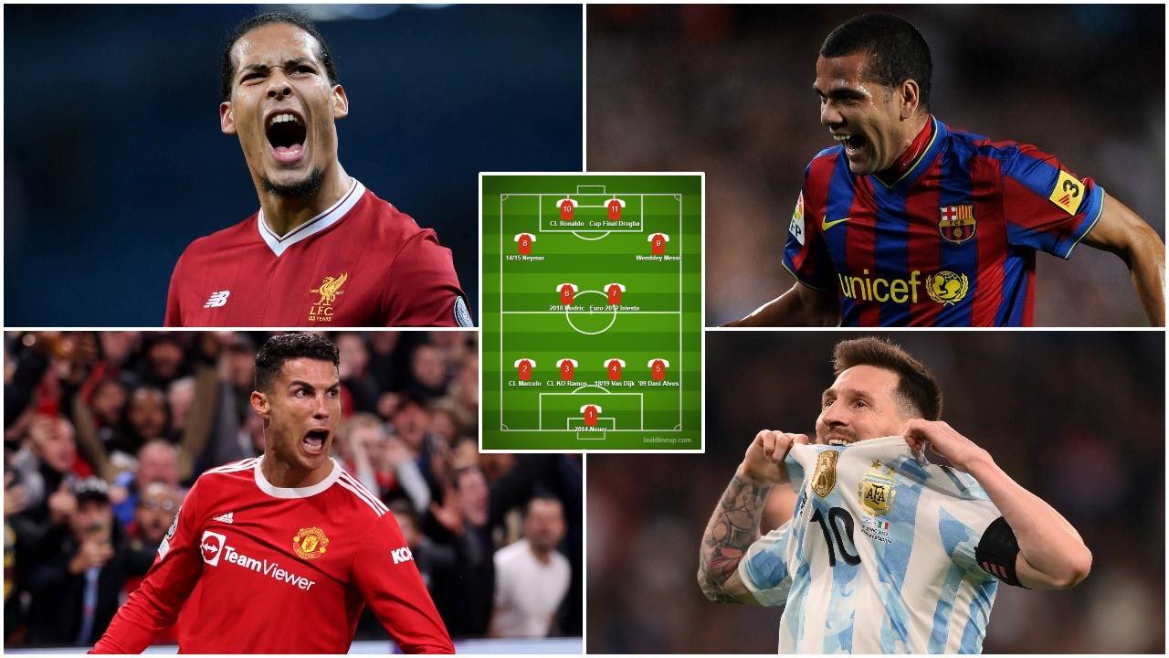 Messi, Ronaldo, Neymar: An XI of world-class superstars at their absolute peak