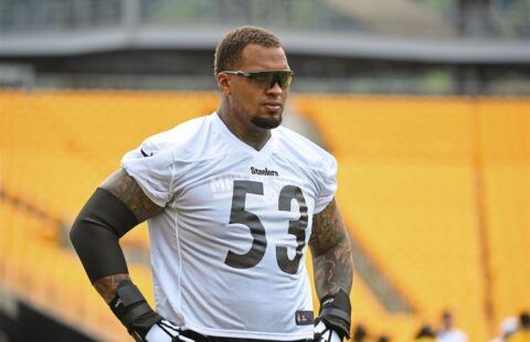 Steelers centre Maurkice Pouncey