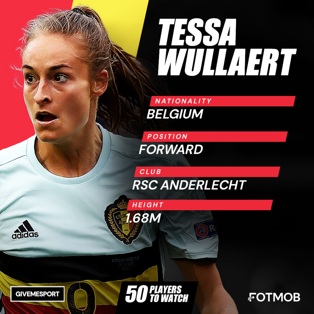 Belgium forward Tessa Wullaert