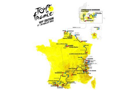 Tour De France Route
