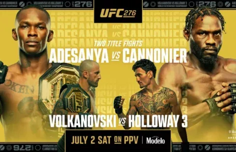 UFC 276 Poster New