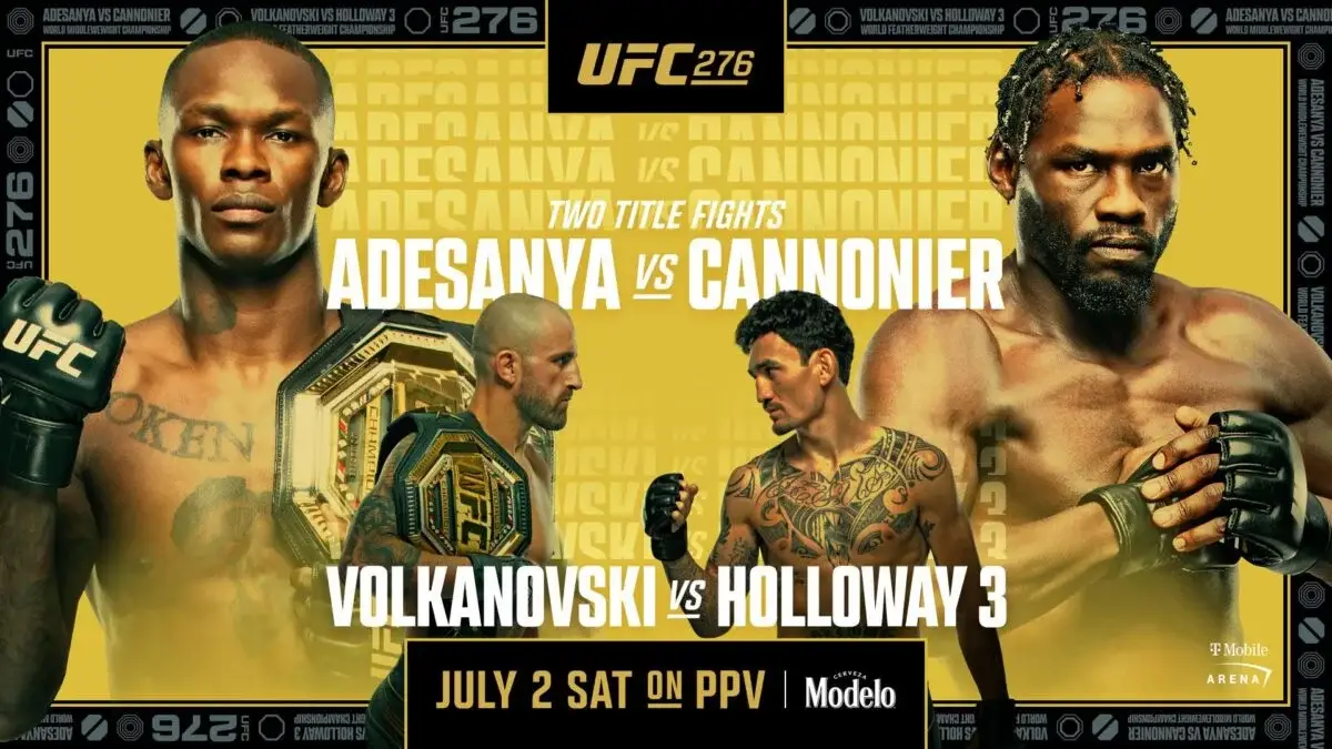 UFC 276 Poster New