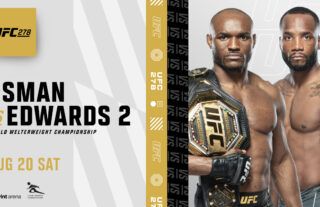 UFC 278 Poster