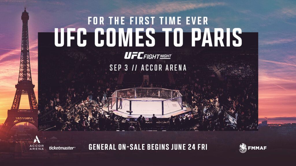 UFC Paris Poster