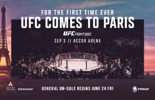 UFC Paris Poster