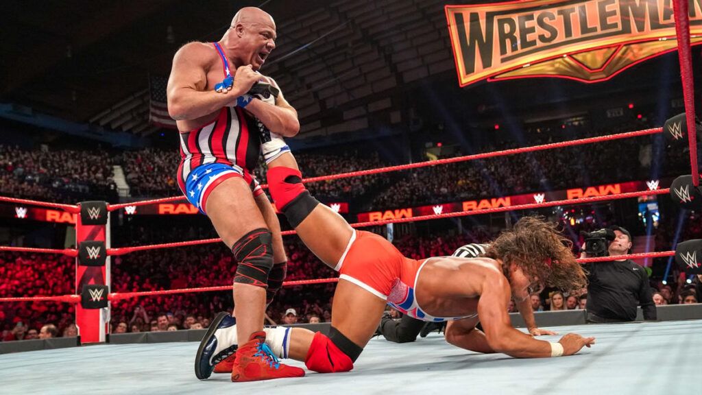 Kurt Angle wanted to face John Cena at WrestleMania 35