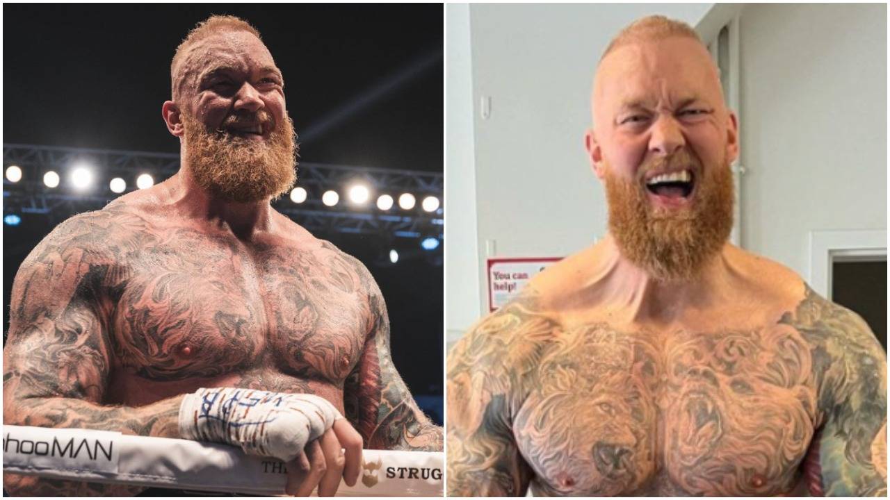 Hafthor Bjornsson has lost a lot of weight since Eddie Hall fight