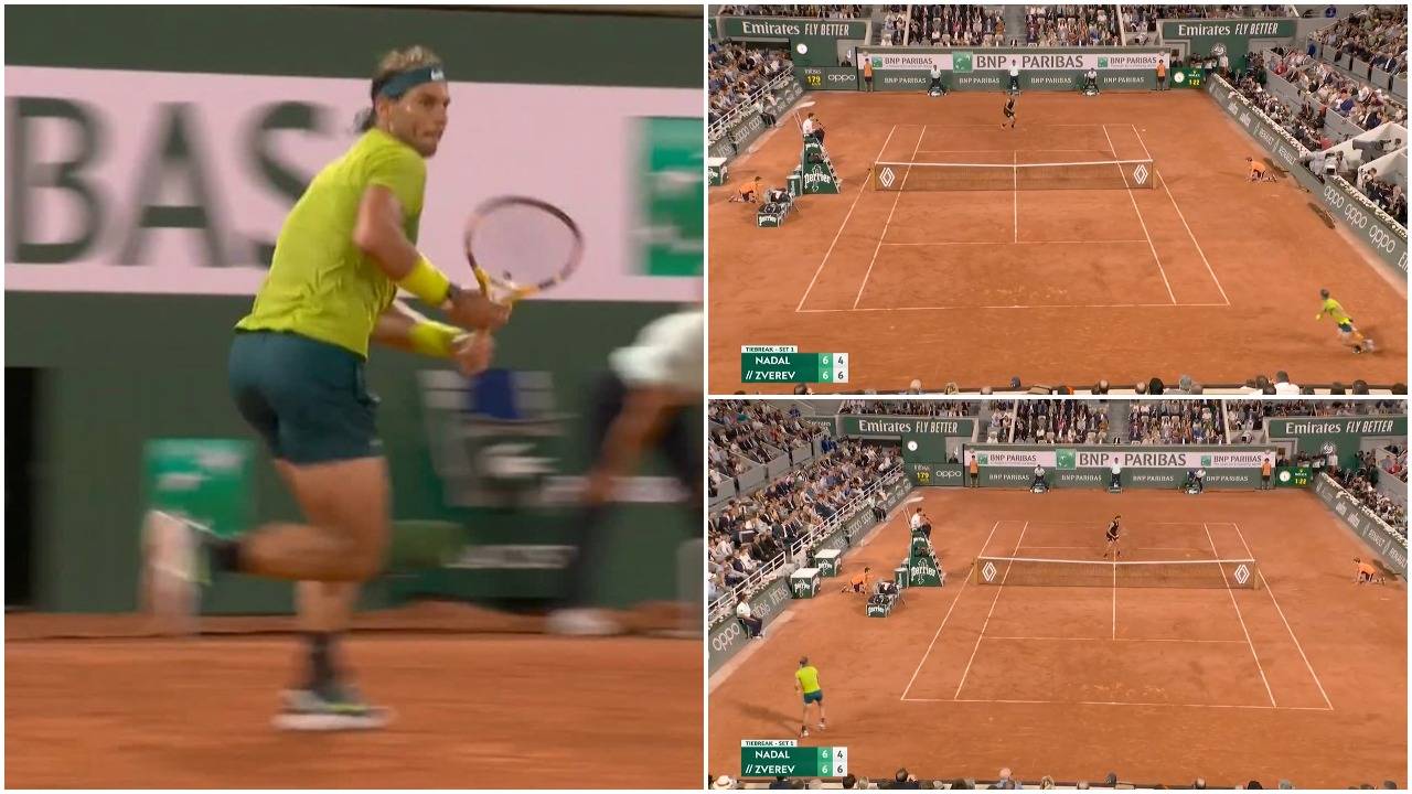 Rafael Nadal shot at French Open vs Alexander Zverev was extraordinary