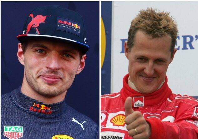 Michael Schumacher & Max Verstappen