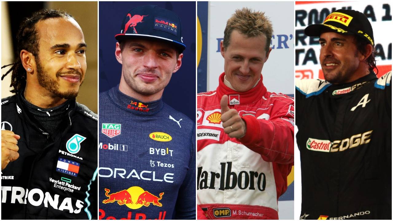 Hamilton, Verstappen, Schumacher, Alonso, Vettel: F1 drivers quickest to 25 race wins