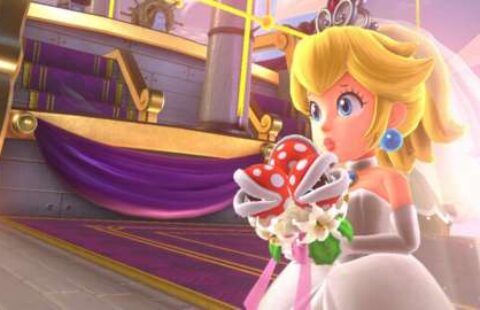 Princess Peach in Super Mario