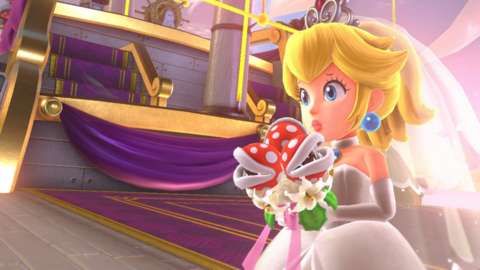 Princess Peach in Super Mario