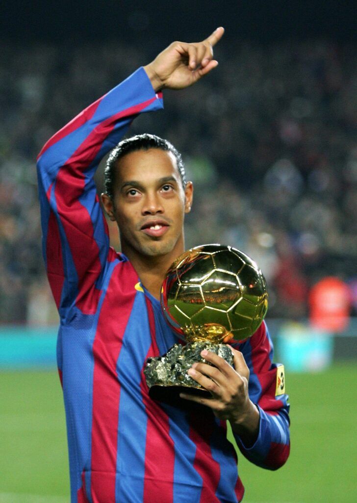 Ronaldinho Barcelona Ballon d'Or