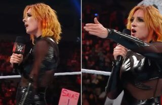 Becky Lynch delivers fierce mic drop moment on Monday Night Raw