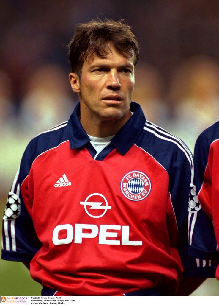 Bayern Munich legend Matthaus.