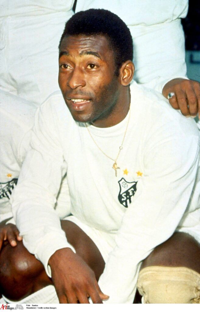 Pele representing Santos.