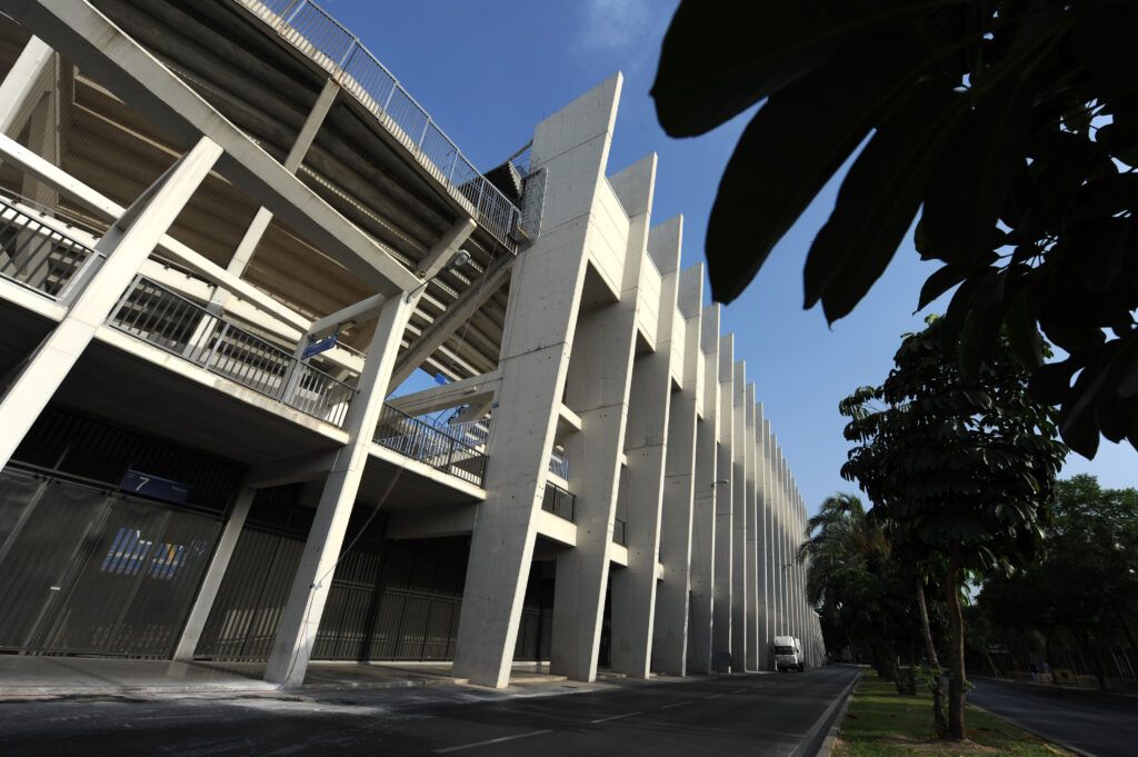 Malaga's La Rosaleda stadium.