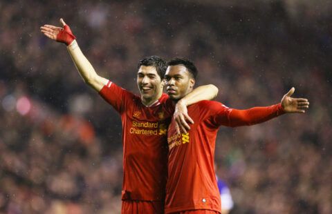 Suarez and Sturridge at Liverpool.