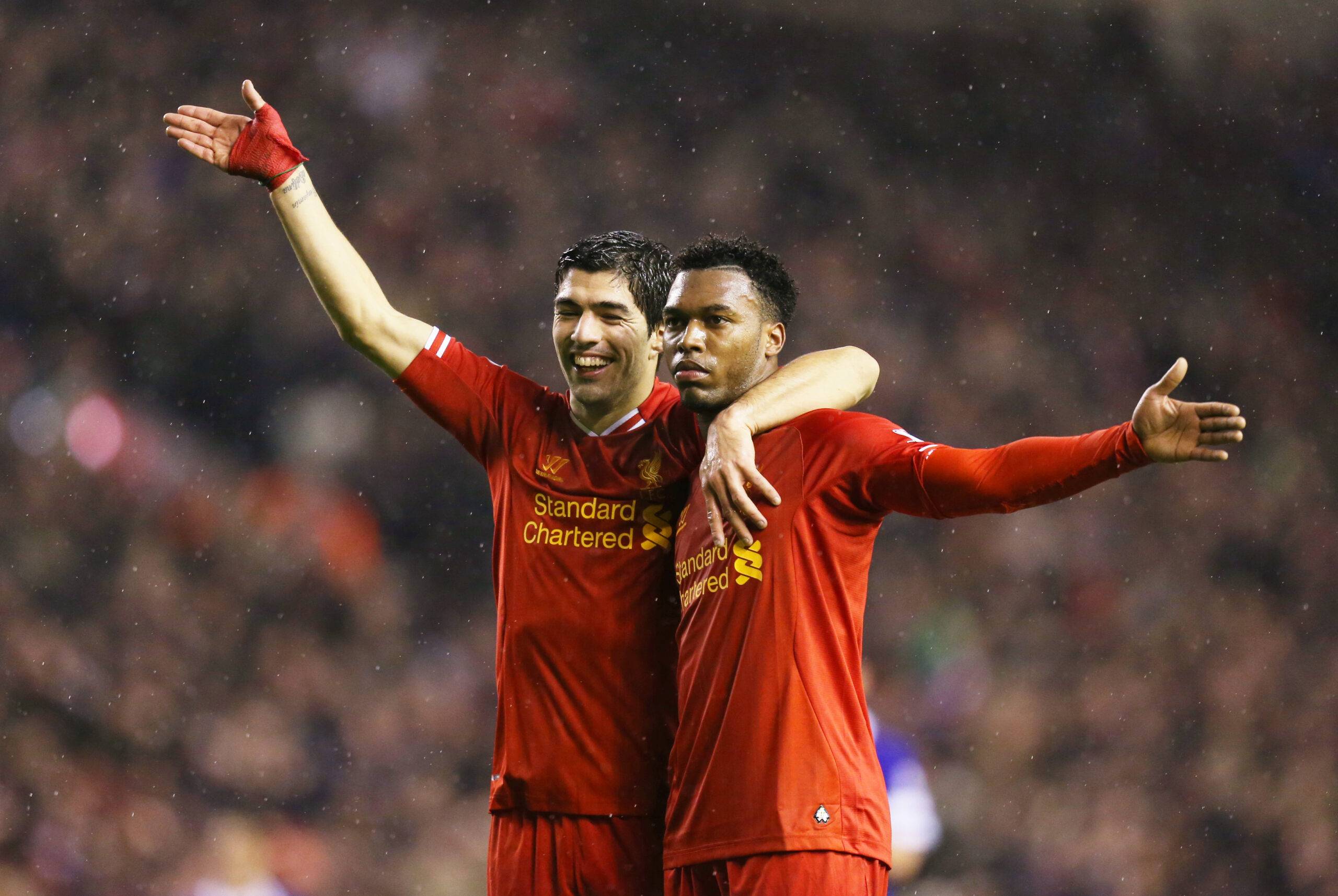 Suarez and Sturridge at Liverpool.