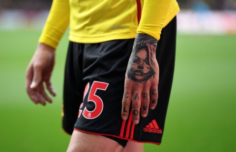A Premier League tattoo.
