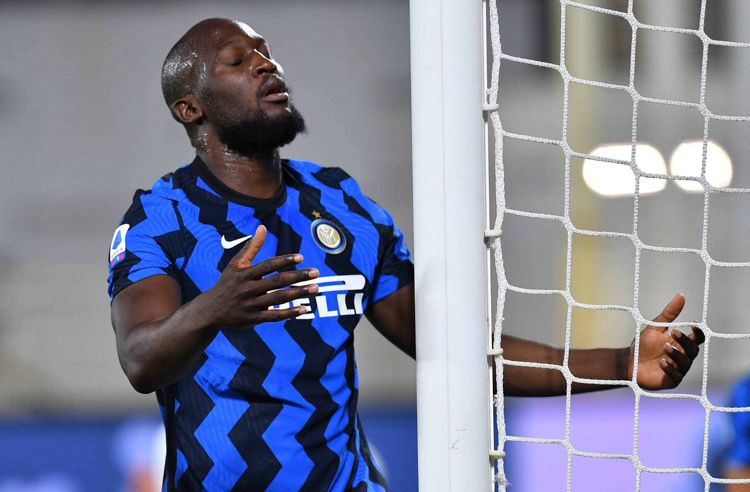 Lukaku frustrated at Inter.