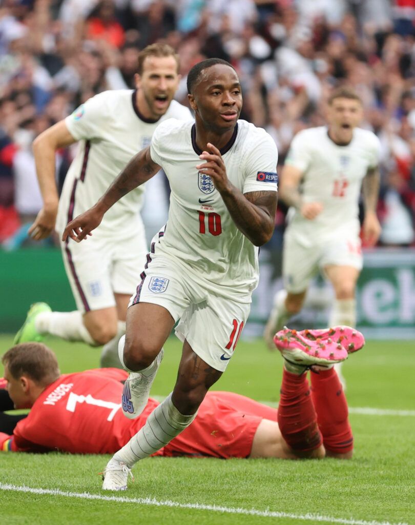 England score at Euro 2020.