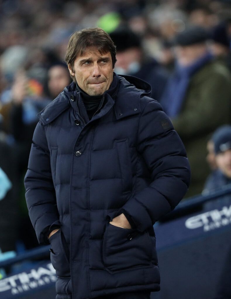 Conte as Tottenham manager.