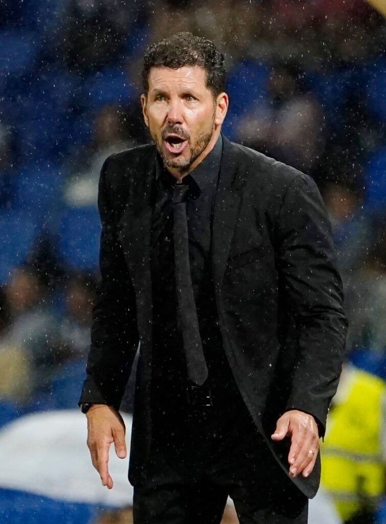 Atletico manager Simeone.
