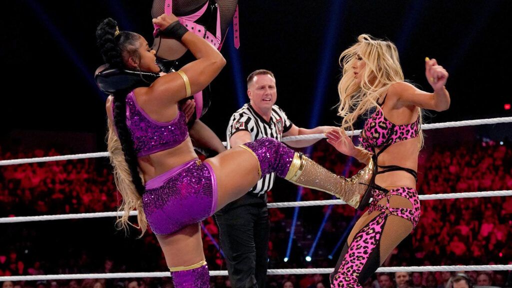 Bianca Belair won her match on WWE Raw last night