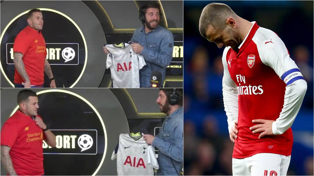 Jack Wilshere retires: Arsenal man's epic reaction when asked to wear Spurs shirt