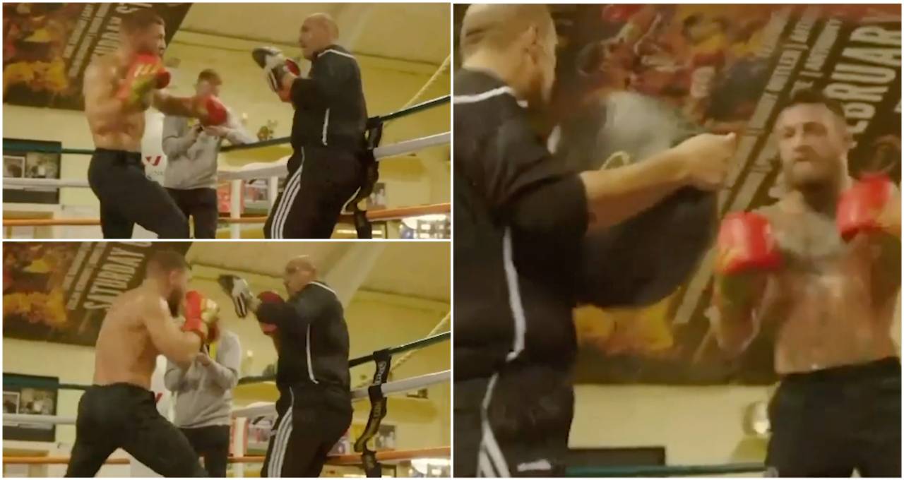 Conor McGregor: New training footage has left fans seriously unconvinced