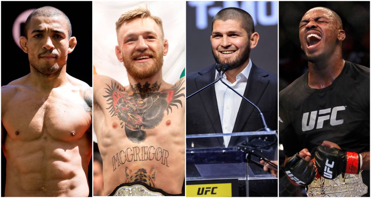 McGregor, Khabib, Jones, Aldo, Silva: DAZN name 12 greatest MMA fighters in history