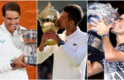 Djokovic, Nadal, Federer: Insane statistic after Wimbledon final shows their dominance