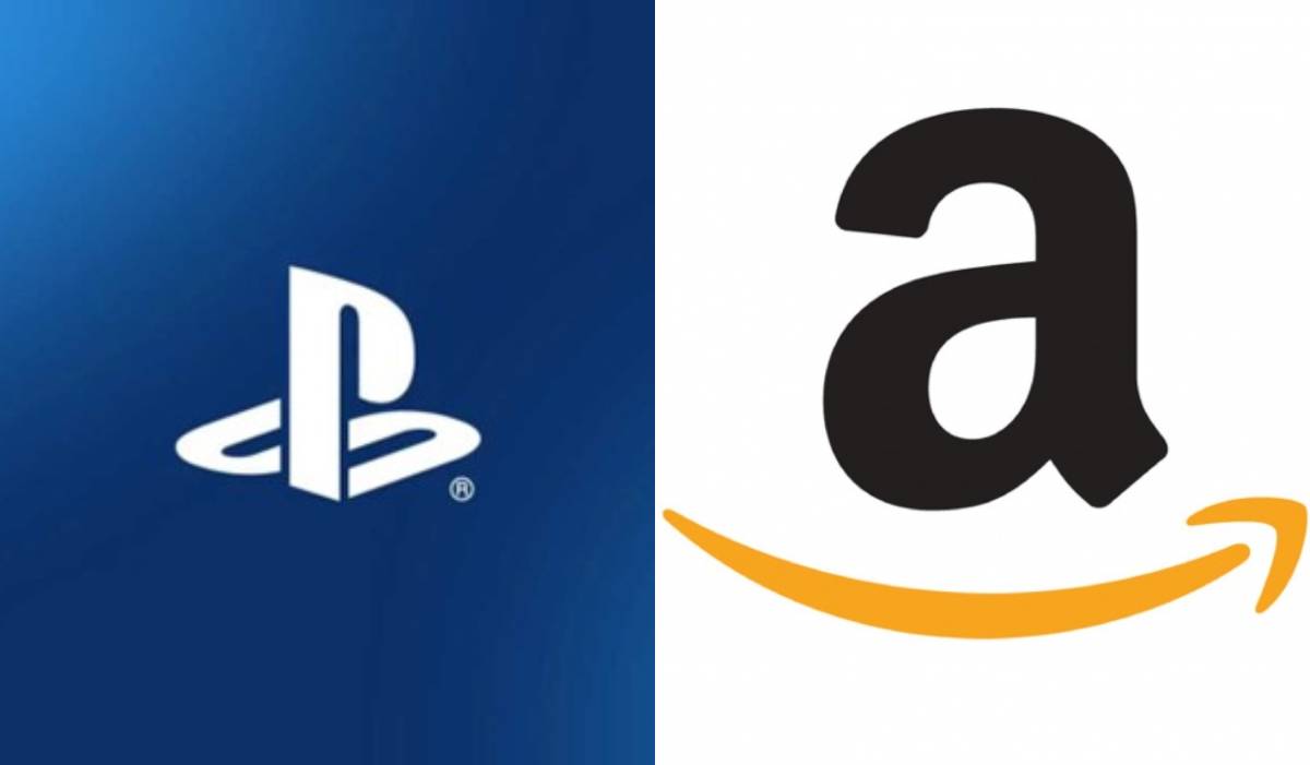 Playstation and Amazon Logo