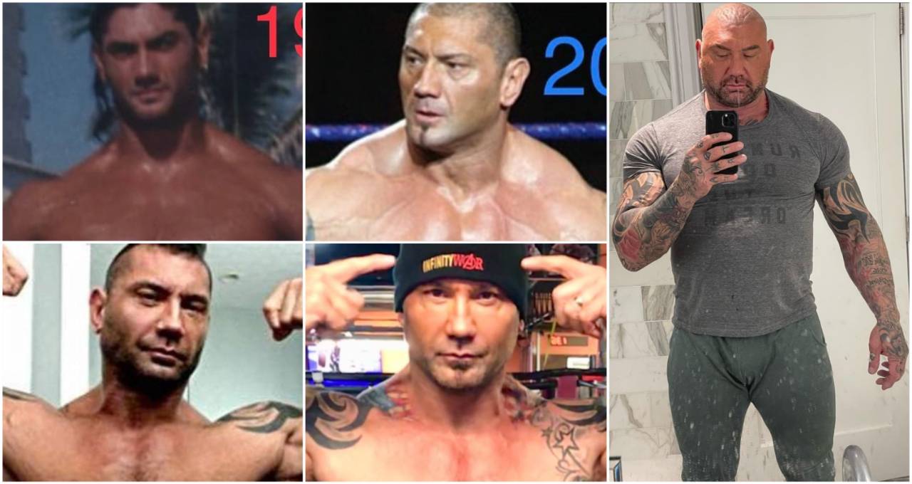 Batista: Ex-WWE star's mental 35-year body transformation