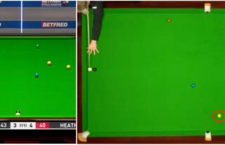 Greatest snooker shot ever? Louis Heathcote's remarkable pot is simply extraordinary