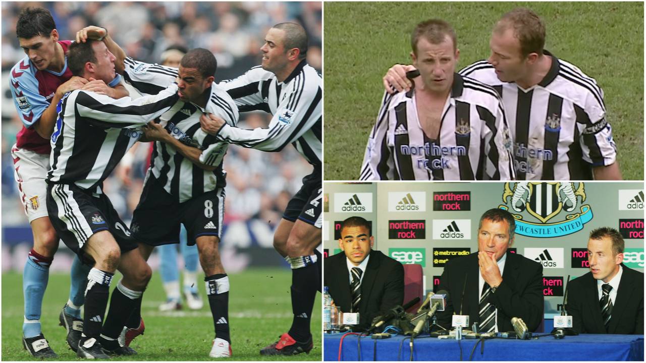 It was pure chaos in Newcastle dressing room after infamous Lee Bowyer vs Kieron Dyer fight