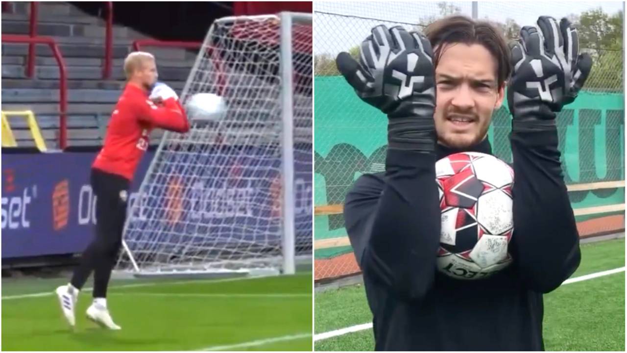 Goalkeepers from Denmark catch the ball differently due to ‘The Danish Catch’