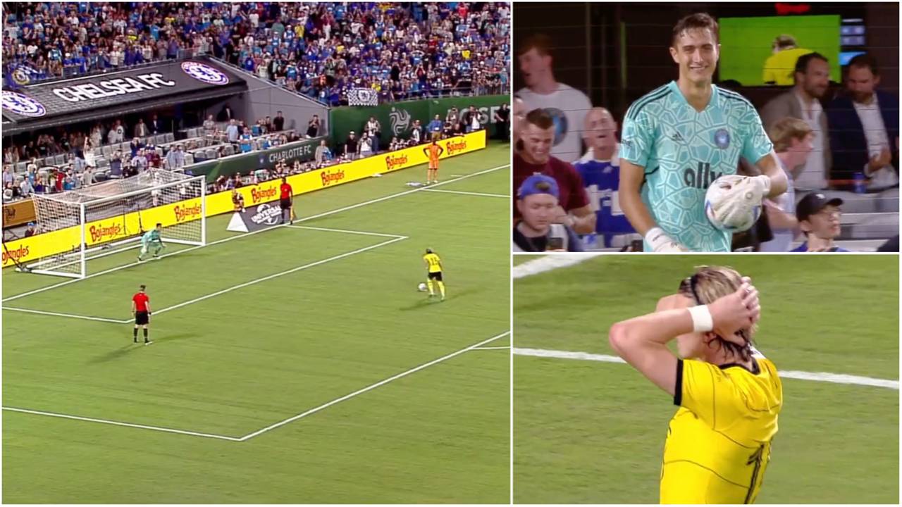 Conor Gallagher takes one of the worst penalties seen in ages as Chelsea lose to Charlotte FC