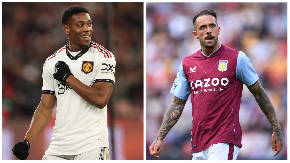 Martial and Danny Ings