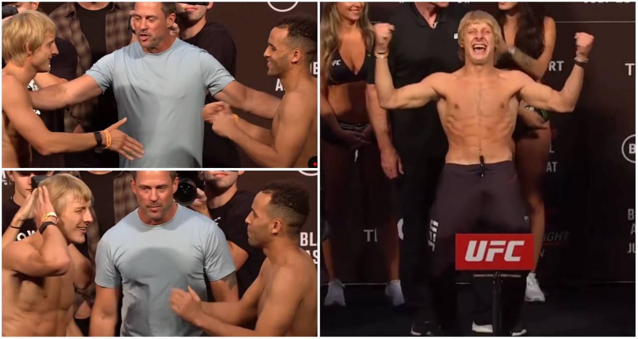 UFC London: Paddy Pimblett goes viral for actions at weigh-in