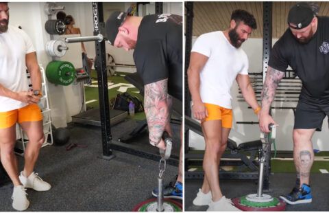 Hafthor Bjornsson smashing Dan Bilzerian's $25k weightlift challenge in 2019